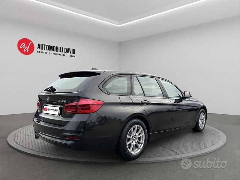Usata BMW 316 Advantage 116 CV (85 kW) 2016 Grigio Station wagon