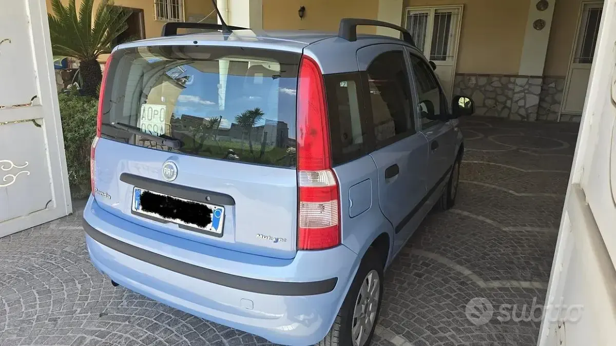 Usata Fiat Panda 75 CV (55 kW) 2007 Blu Utilitaria