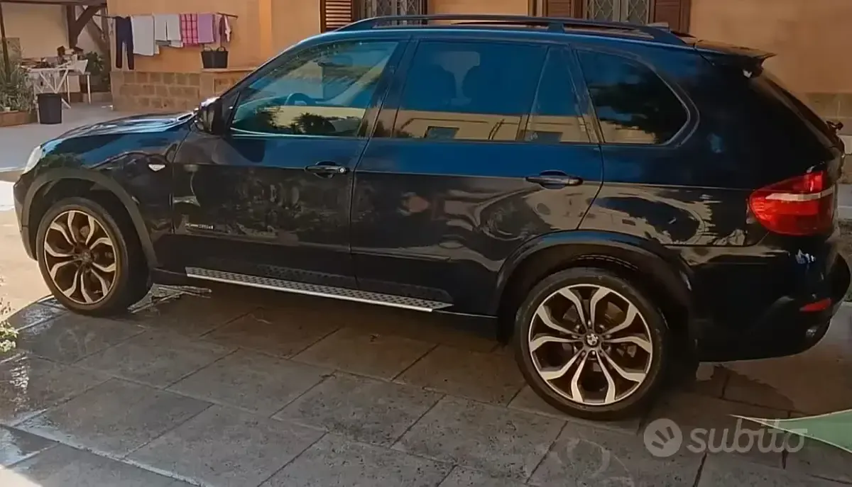 Usata BMW X5 286 CV (210 kW) 2009 Blu SUV