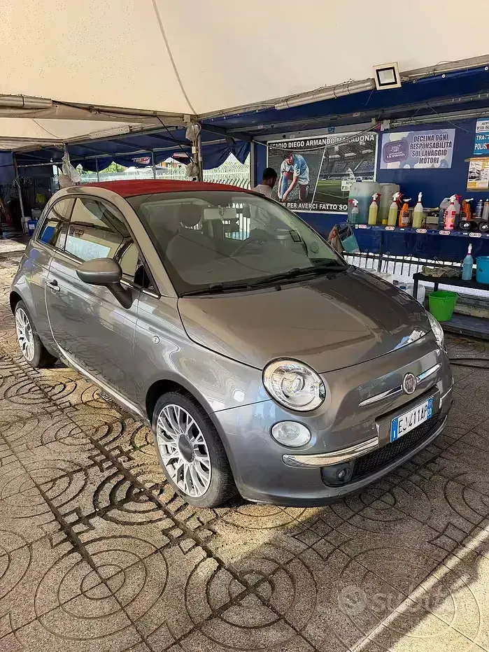 Usata Fiat 500C Lounge 69 CV (50 kW) 2011 Cabrio