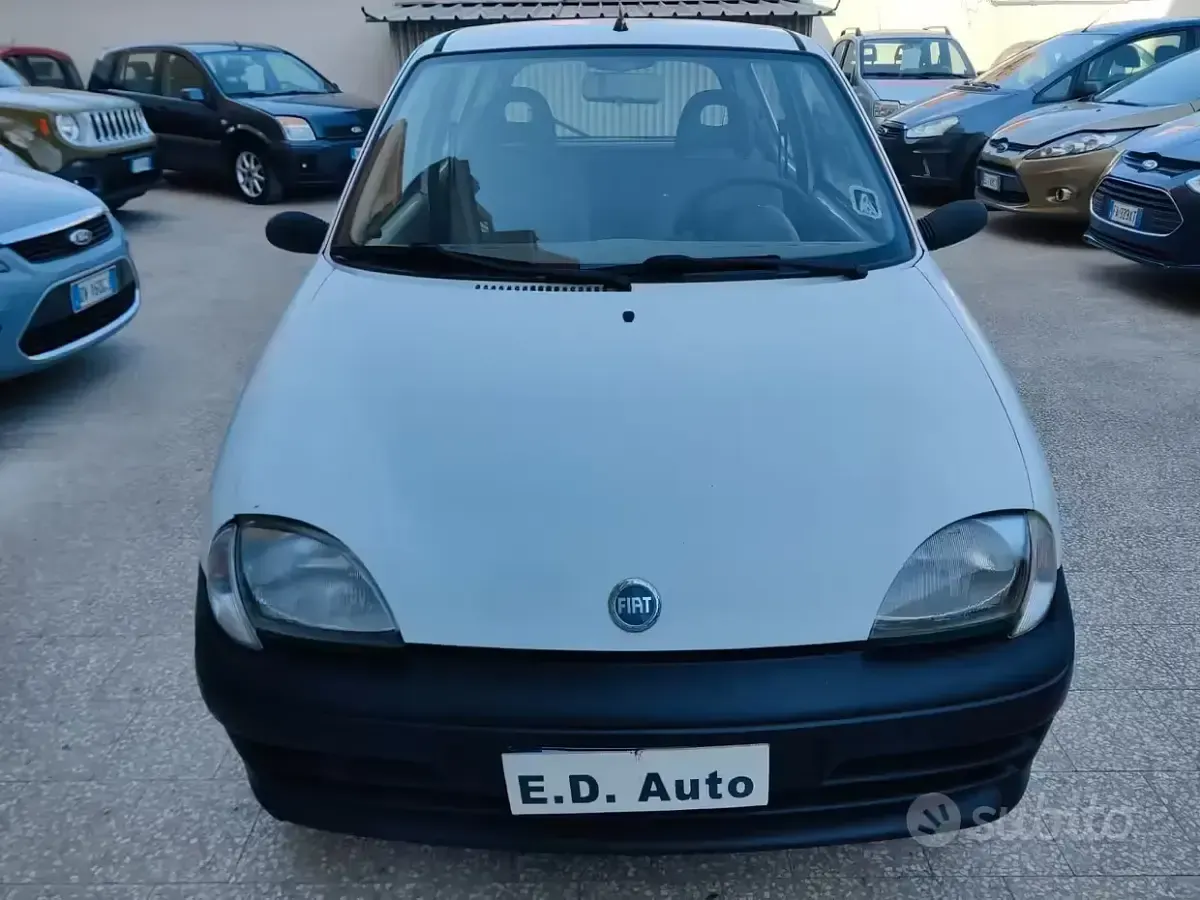 Usata Fiat Seicento 54 CV (39 kW) 2005 Bianco Utilitaria
