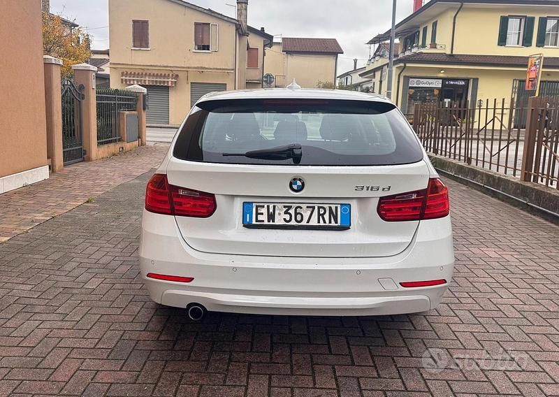 Usata BMW 316 116 CV (85 kW) 2014 Bianco Station wagon