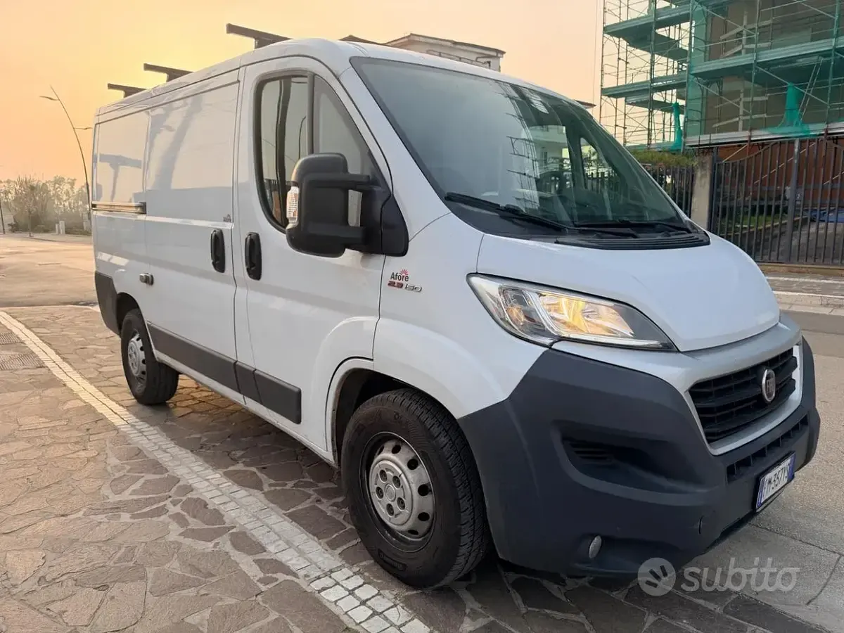 Usata Fiat Ducato 150 CV (110 kW) 2017 Bianco Furgone