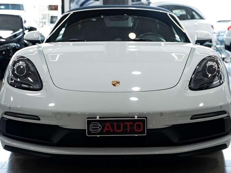 Usata Porsche 718 Boxster GTS Chrono 366 CV (269 kW) 2019 Bianco perlato metallizzato Cabrio