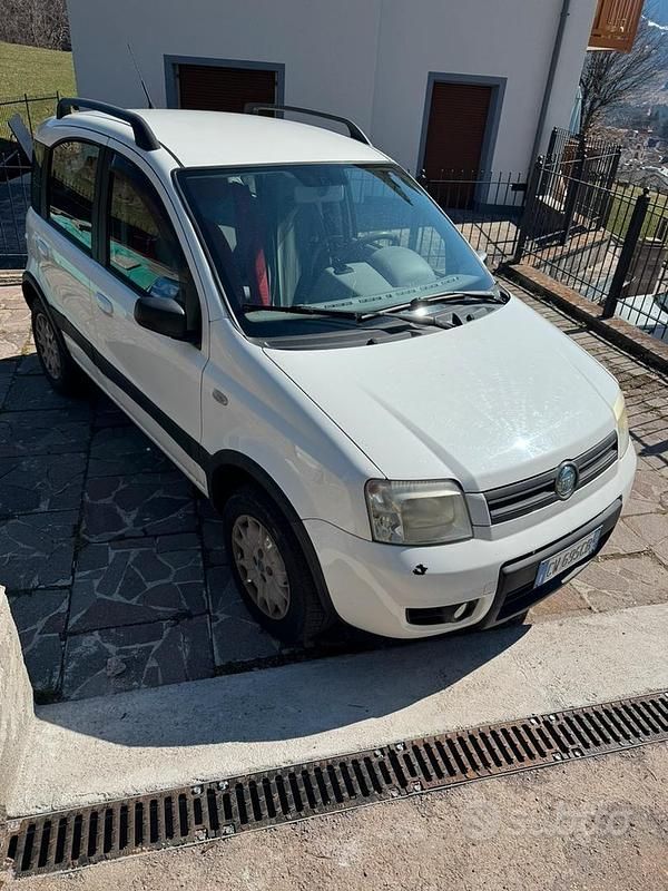 Usata Fiat Panda 4x4 60 CV (44 kW) 2004 Bianco Utilitaria