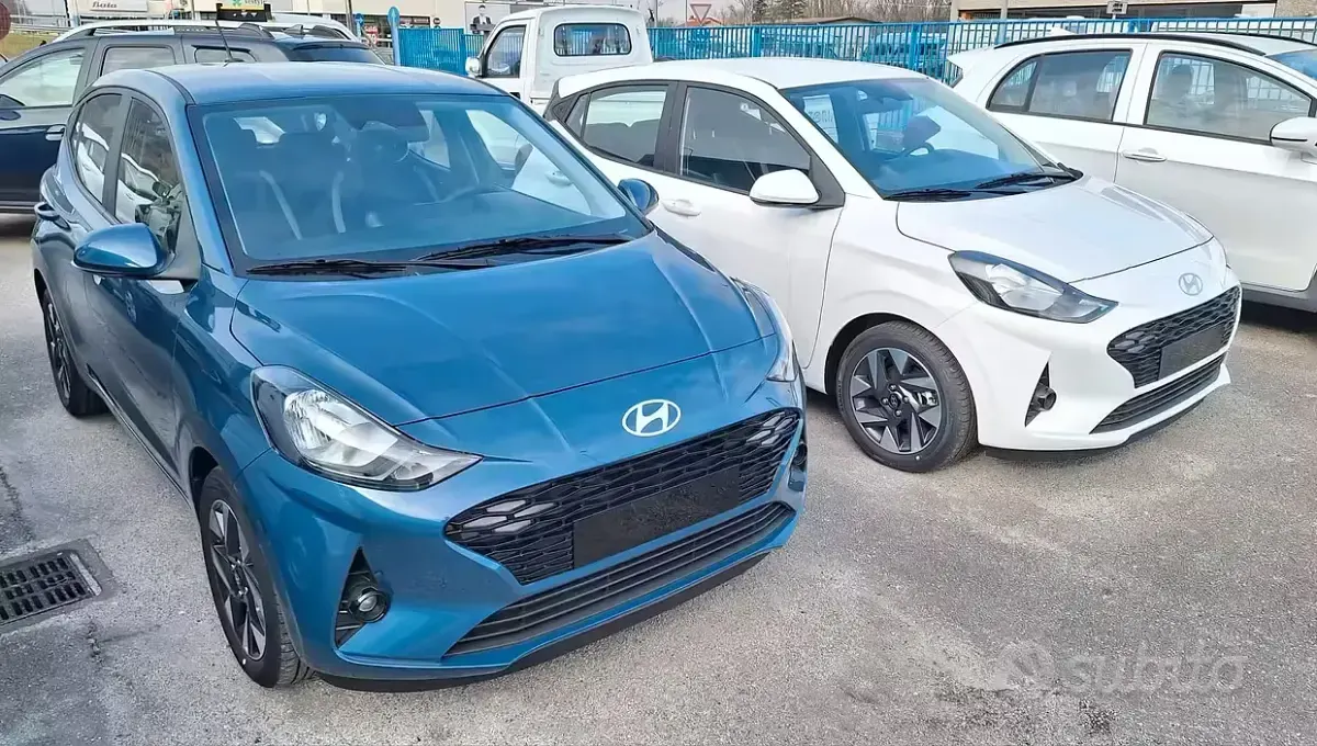 Nuova Hyundai i10 67 CV (49 kW) 2025 Bianco Utilitaria