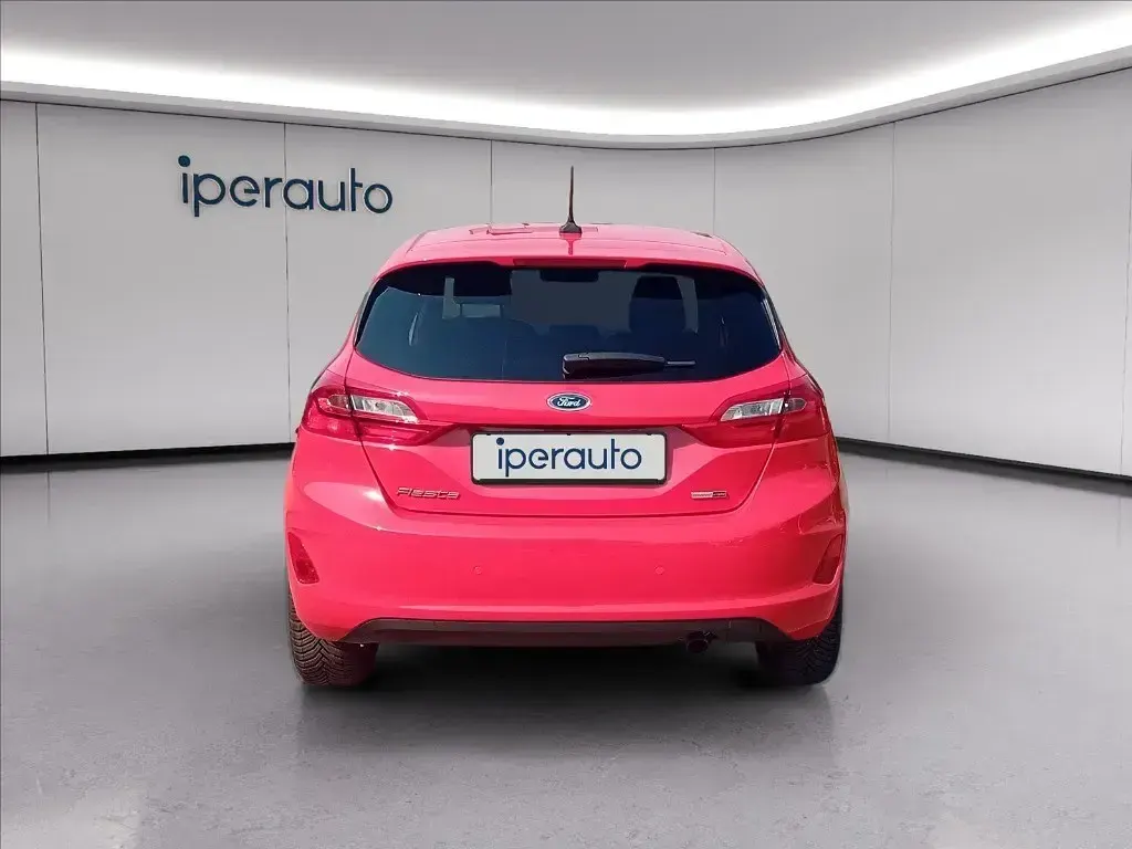 Usata Ford Fiesta Titanium S 125 CV (91 kW) 2021 Rossa Utilitaria
