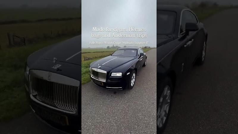 Usata Rolls Royce Wraith 632 CV (464 kW) 2014 Blu Coupé