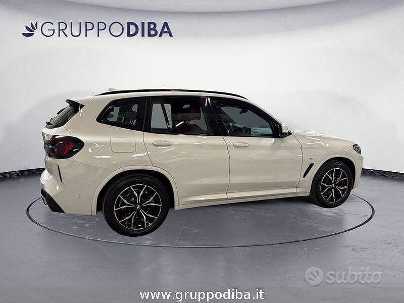 Usata BMW X3 M Sport 190 CV (139 kW) 2023 Bianco SUV