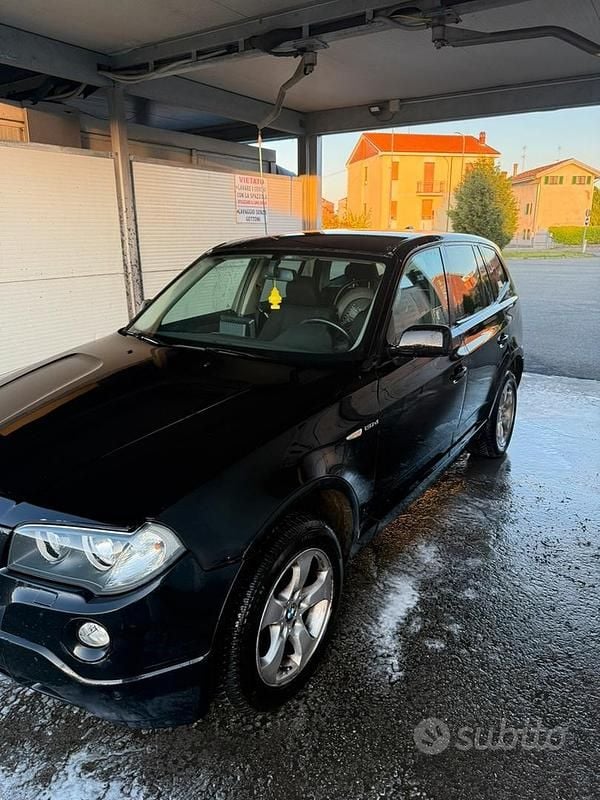 Usata BMW X3 204 CV (150 kW) 2008 Nero SUV