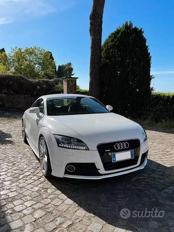 Usata Audi TT S-Line 170 CV (125 kW) 2012 Bianco Coupé