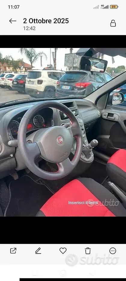Usata Fiat Panda 4x4 69 CV (50 kW) 2010 Utilitaria