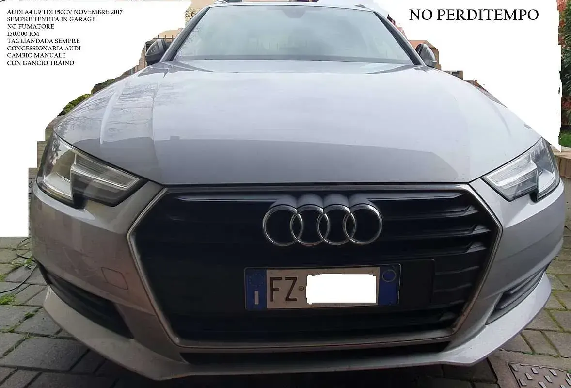Usata Audi A4 Business 150 CV (110 kW) 2017 Argento Station wagon