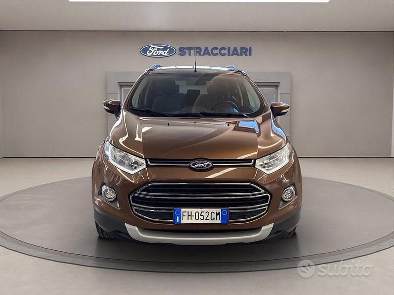Usata Ford Ecosport Titanium S 125 CV (91 kW) 2017 Marrone metallizzato SUV