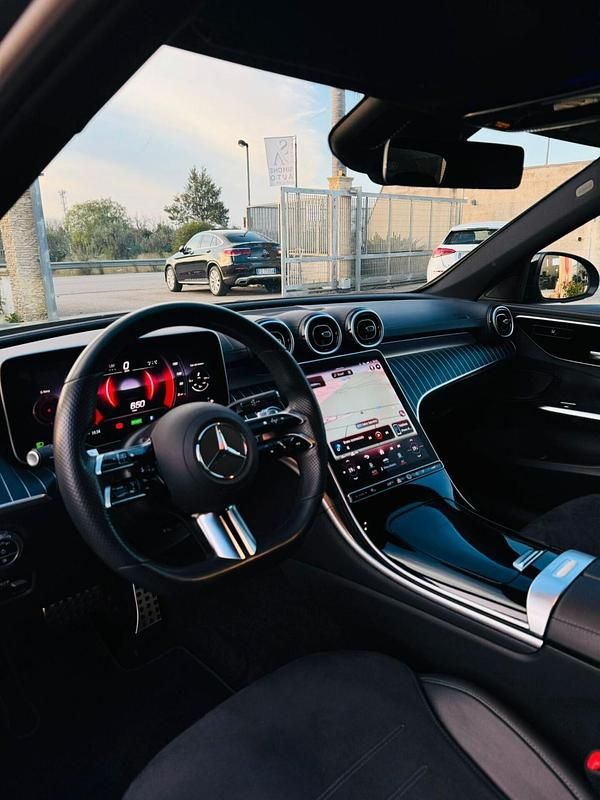 Usata Mercedes C220 Premium 199 CV (146 kW) 2021 Grigio Berlina