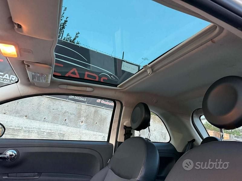 Usata Fiat 500 Lounge 95 CV (69 kW) 2014 Bianco Berlina