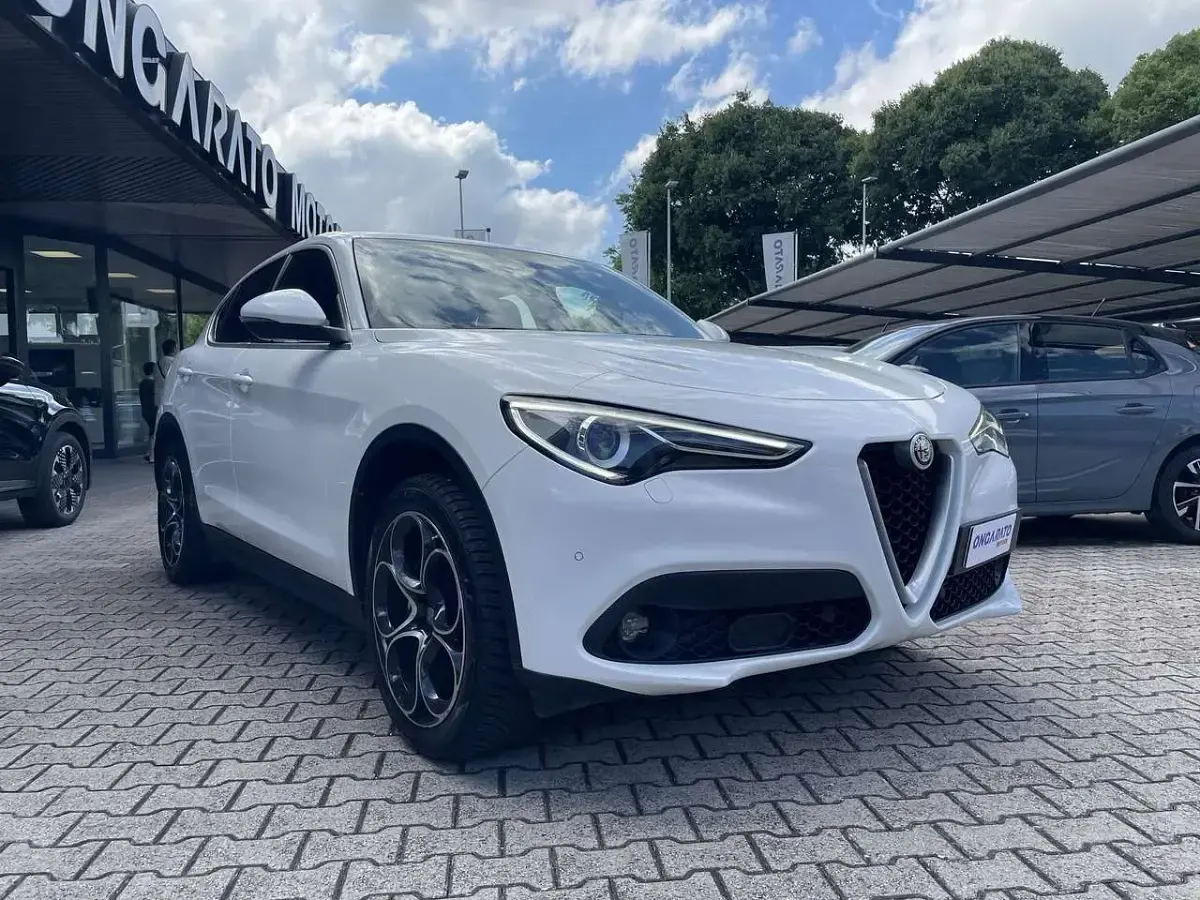 Usata Alfa Romeo Stelvio Executive 209 CV (153 kW) 2019 Bianco SUV