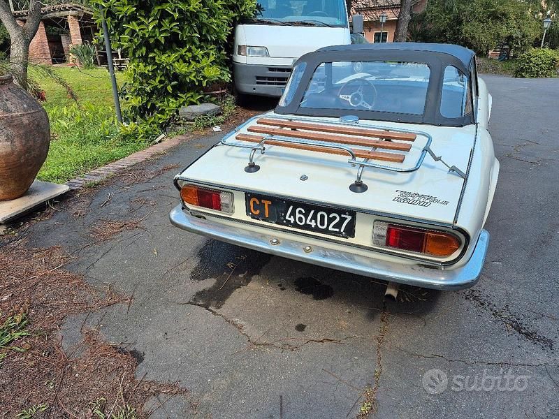 Usata Triumph Spitfire 1970 Bianco Cabrio
