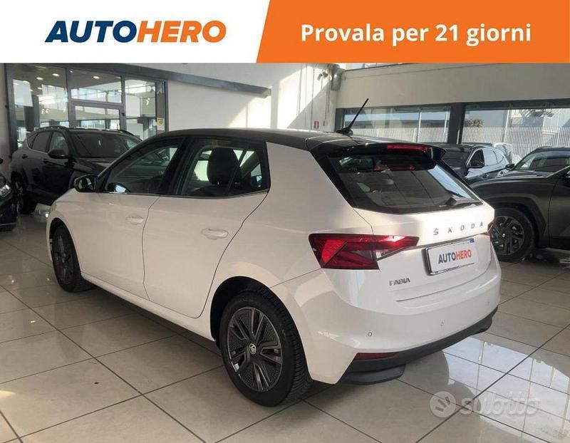 Usata Skoda Fabia Style 80 CV (58 kW) 2022 Bianco Utilitaria