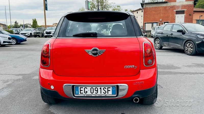 Usata Mini Cooper D Countryman 111 CV (81 kW) 2011 Rosso SUV