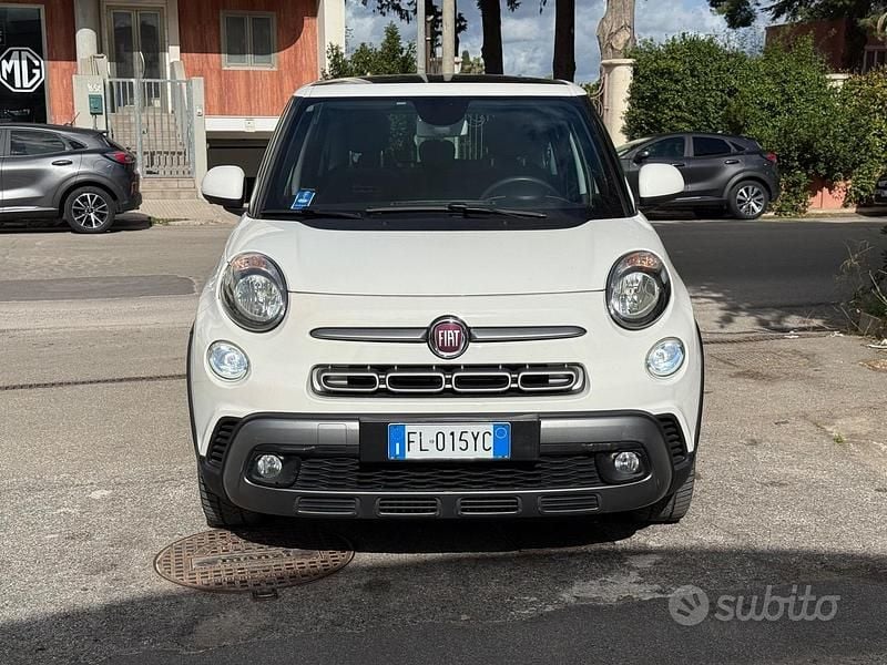 Usata Fiat 500L Cross 95 CV (69 kW) 2017 Bianco Monovolume