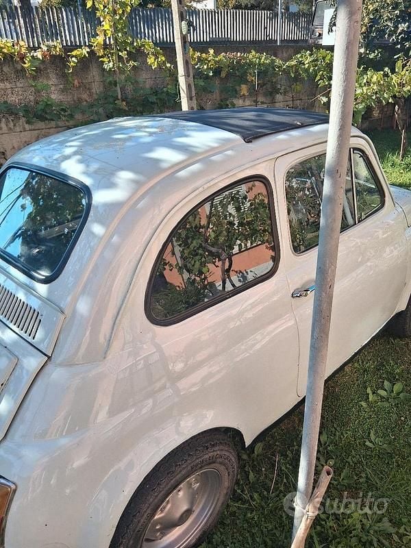 Usata Fiat 500 1970 Bianco Utilitaria