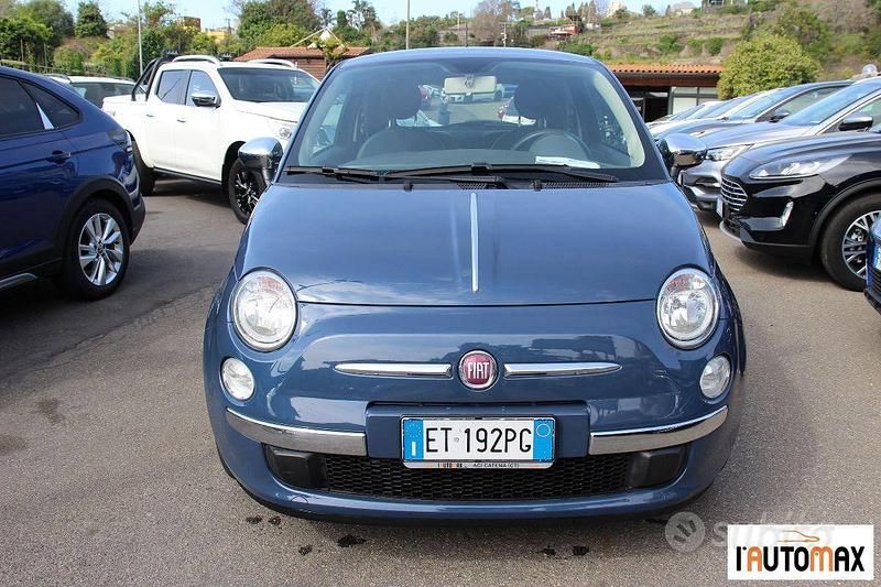 Usata Fiat 500 Pop Star 95 CV (69 kW) 2014 Blu Utilitaria