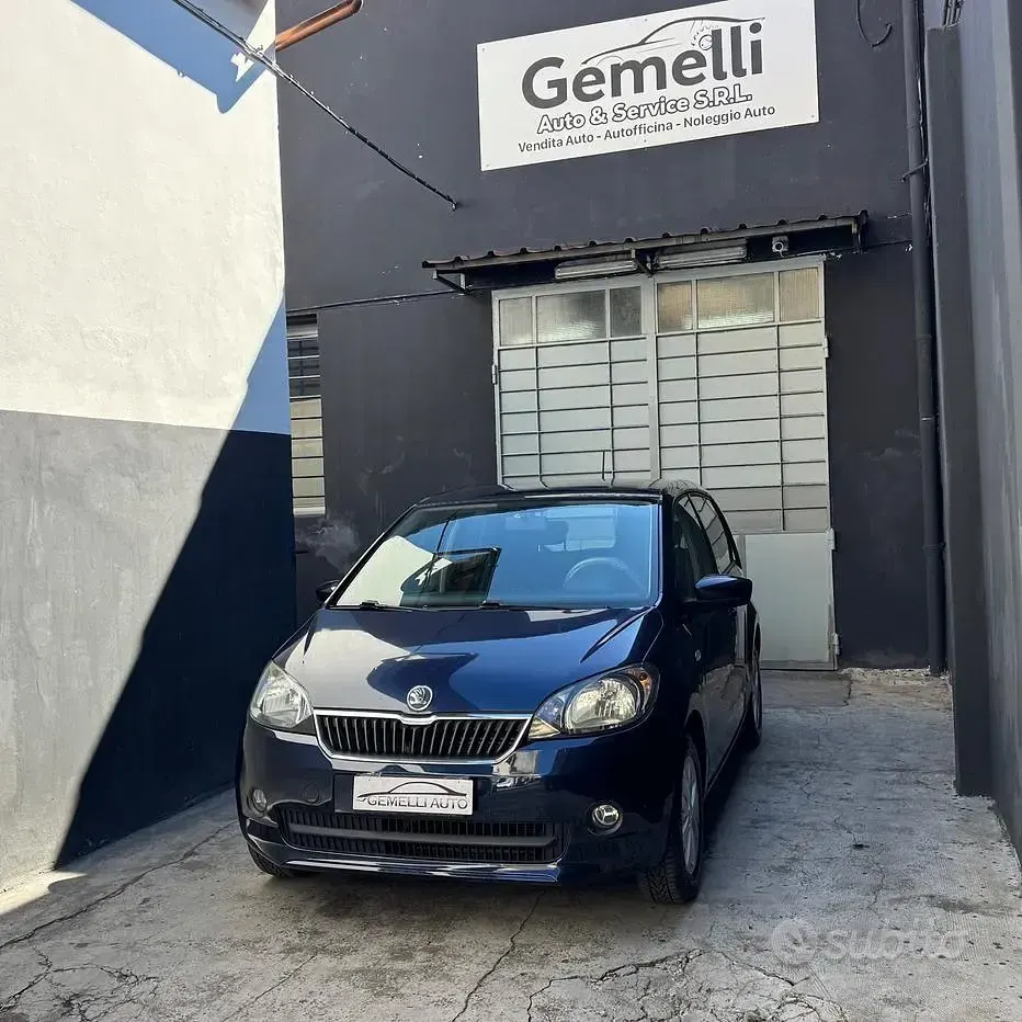 Usata Skoda Citigo Ambition 60 CV (44 kW) 2014 Bluazzurro Utilitaria