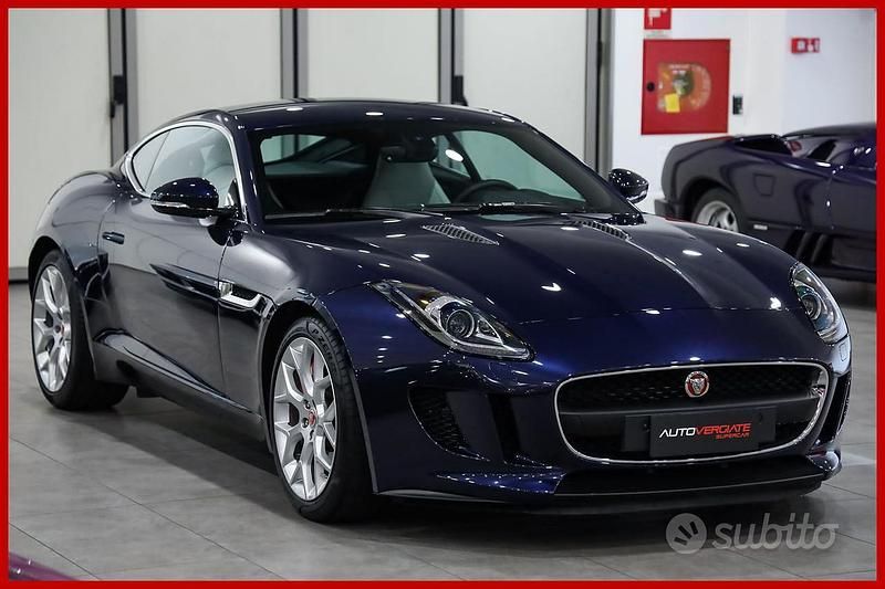 Usata Jaguar F-Type 340 CV (250 kW) 2017 Blu Coupé