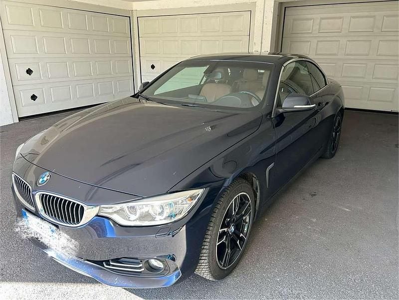 Usata BMW 428 Luxury Line 245 CV (180 kW) 2014 Blu/azzurro Cabrio