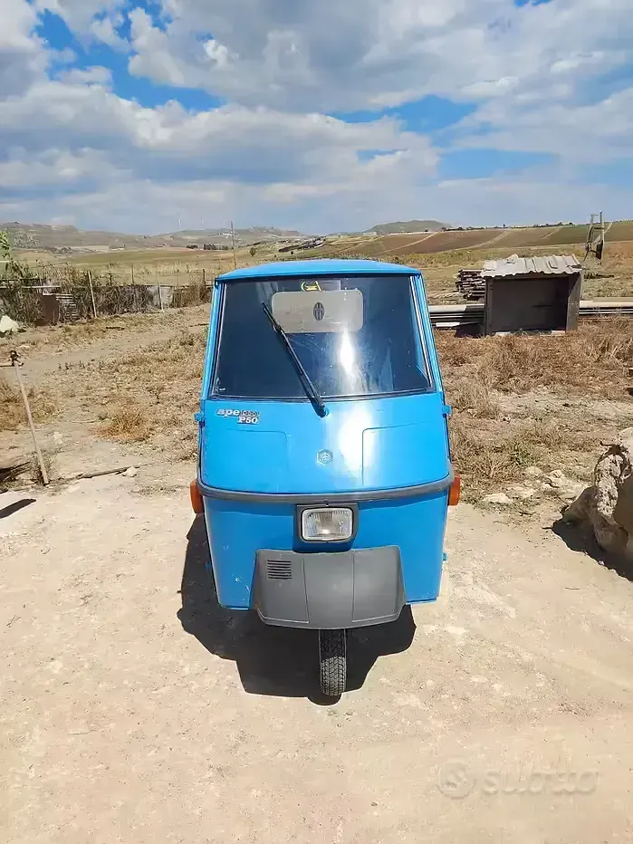 Usata Piaggio APE 2000 Blu Utilitaria