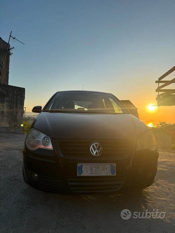 Usata VW Polo 75 CV (55 kW) 2007 Nero Utilitaria