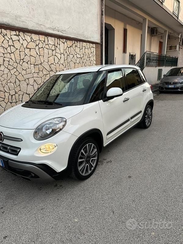 Usata Fiat 500L Cross 95 CV (69 kW) 2017 Bianco Monovolume