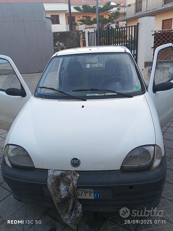 Usata Fiat 600 2001 Bianco Monovolume