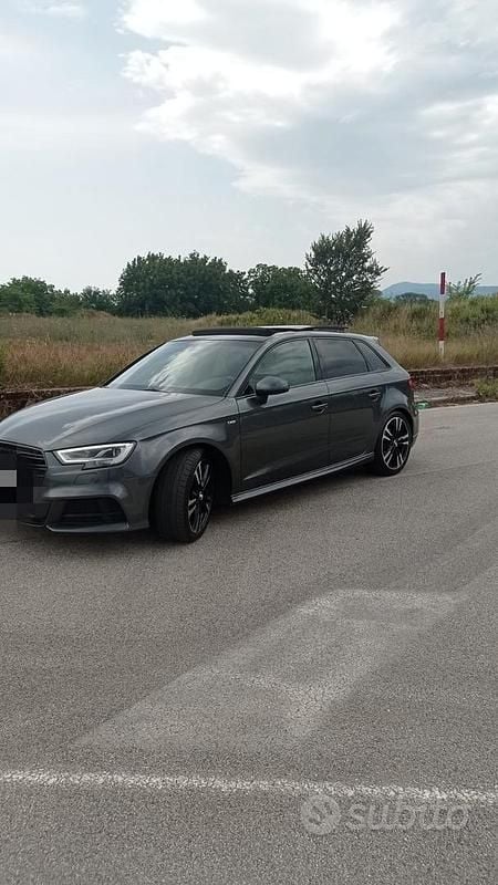 Usata Audi A3 S-Line 150 CV (110 kW) 2018 Grigio Station wagon