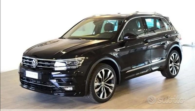 Usata VW Tiguan 150 CV (110 kW) 2020 Nero SUV