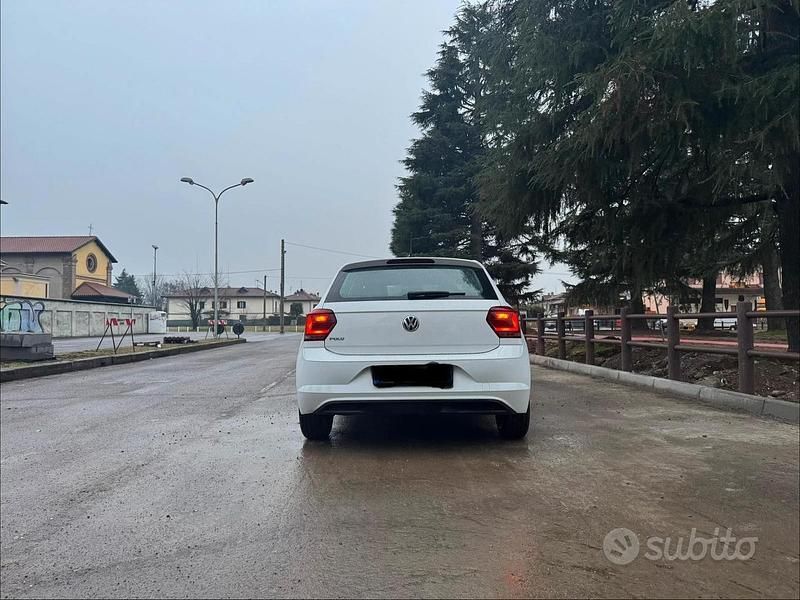 Usata VW Polo 82 CV (60 kW) 2019 Bianco Berlina