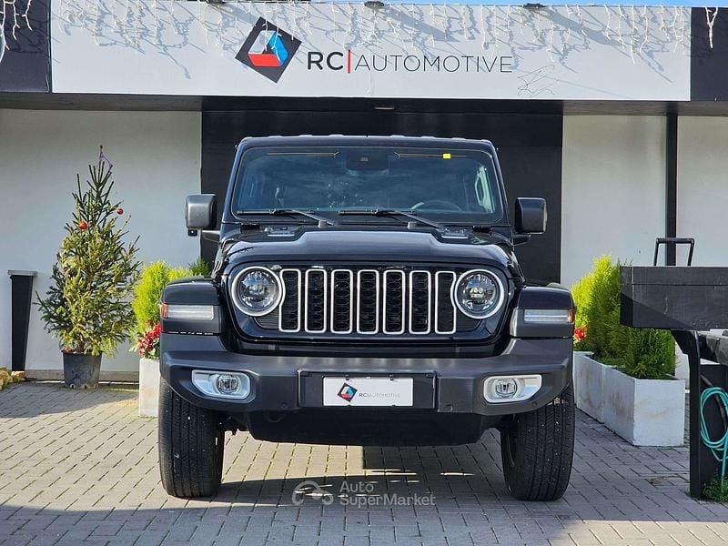 Usata Jeep Wrangler Sahara 272 CV (200 kW) 2024 Nero SUV