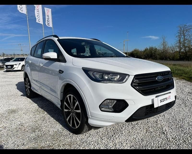 Usata Ford Kuga ST-Line 120 CV (88 kW) 2019 Bianco SUV