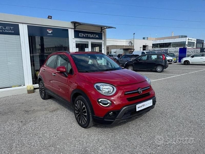 Usata Fiat 500 Cross 120 CV (88 kW) 2021 Rosso Berlina