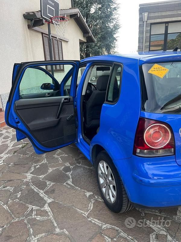 Usata VW Polo 80 CV (58 kW) 2008 Blu Utilitaria