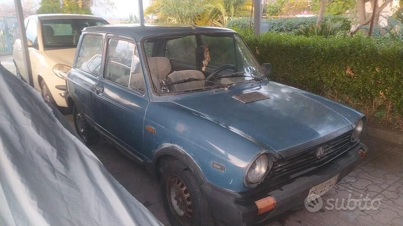 Usata Autobianchi A112 1981 Blu Utilitaria