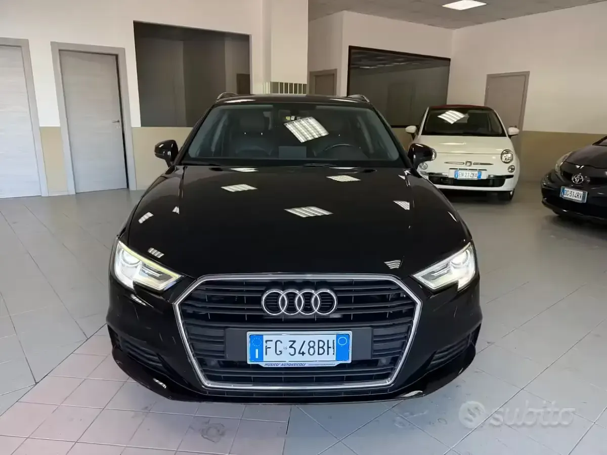 Usata Audi A3 Business 110 CV (80 kW) 2016 Nero Berlina