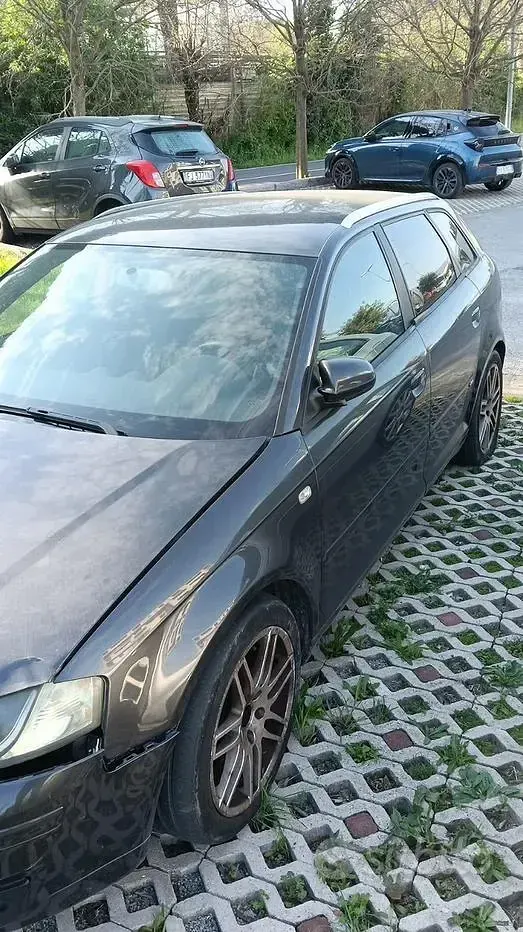 Usata Audi A3 S-Line 140 CV (102 kW) 2007 Grigio Utilitaria