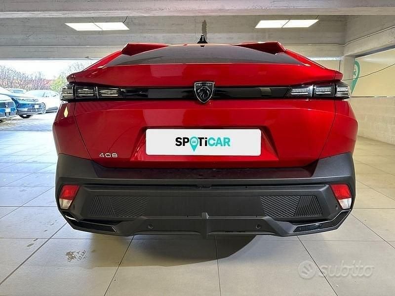 Usata Peugeot 408 Allure 131 CV (96 kW) 2023 Rosso Berlina