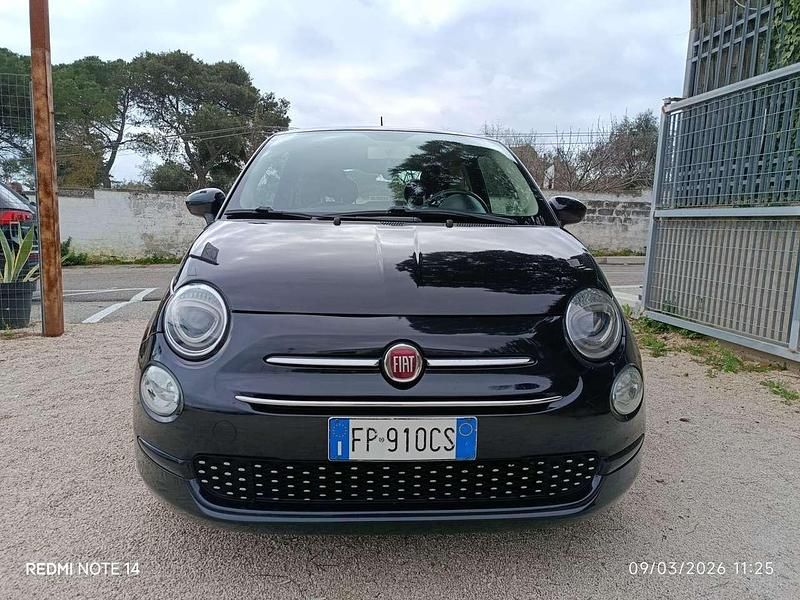Usata Fiat 500 Lounge 69 CV (50 kW) 2018 Nero Berlina