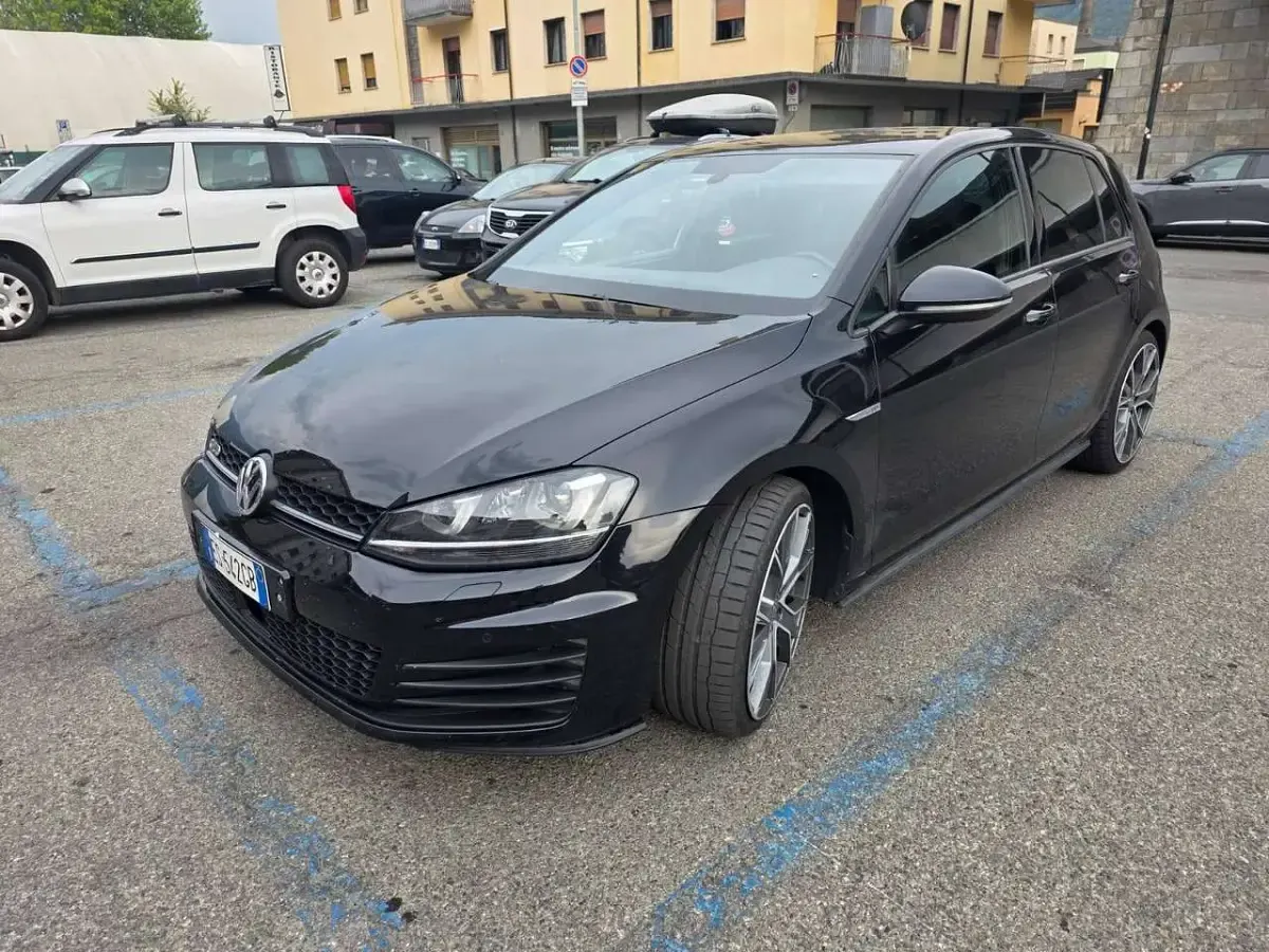 Usata VW Golf VII GTD 184 CV (135 kW) 2013 Nero Berlina