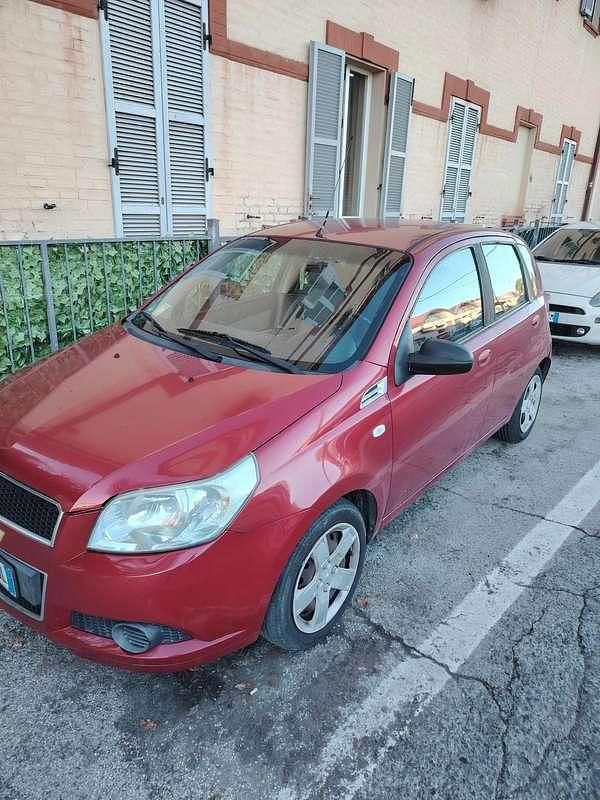 Usata Chevrolet Aveo LS 84 CV (61 kW) 2008 Rosso Berlina