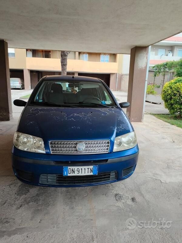Usata Fiat Punto 2006 Blu Utilitaria