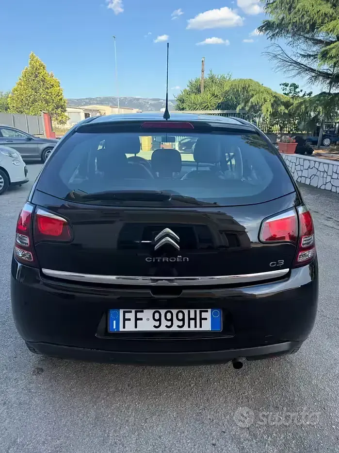 Usata Citroën C3 Live 82 CV (60 kW) 2016 Nero Berlina